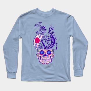 excellent uncovered skull design Long Sleeve T-Shirt